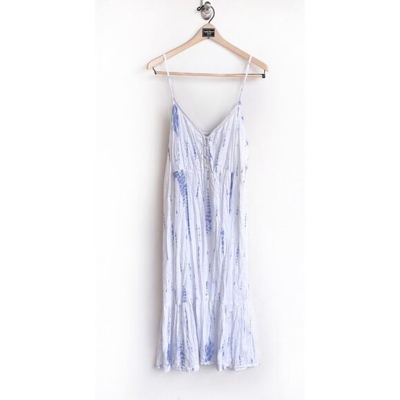 Rails Delilah Cloud Tie Dye Dress White and Blue Size XL - Picture 2 of 13